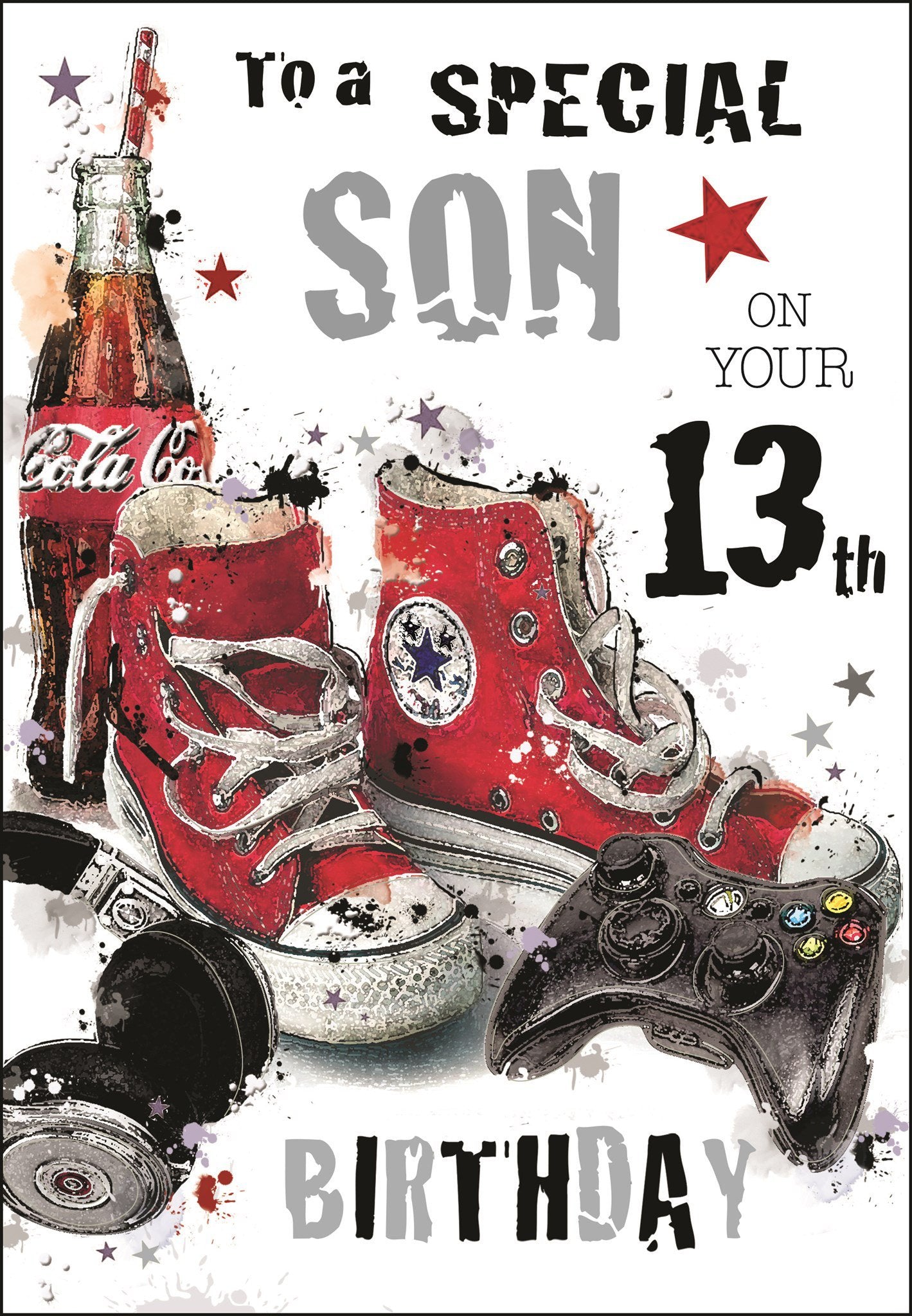 ICG 2025 Son 40th Birthday Card - Happy Birthday Year You Were Born Ca