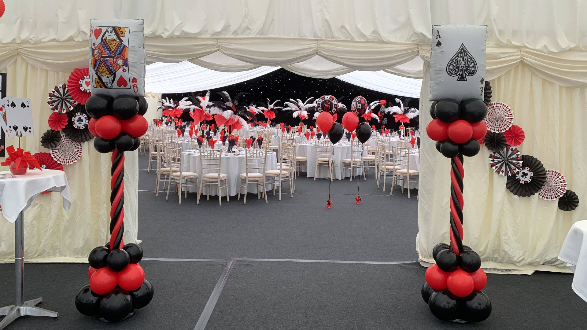 Balloon Columns for Parties or Business Events