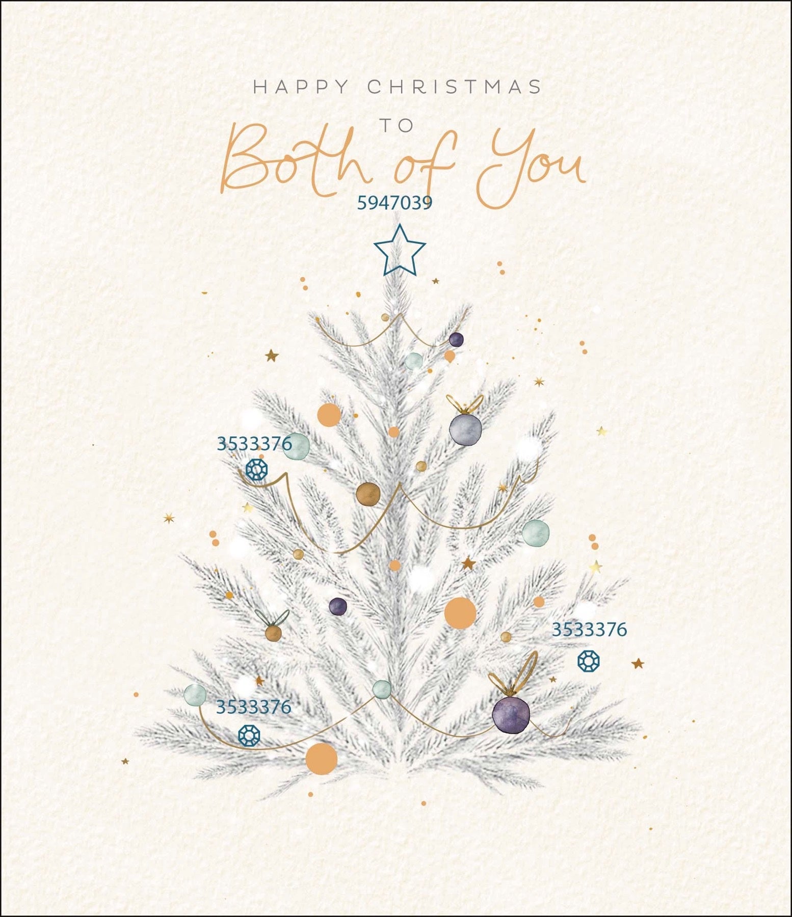 To Both 644320 Xmas Card