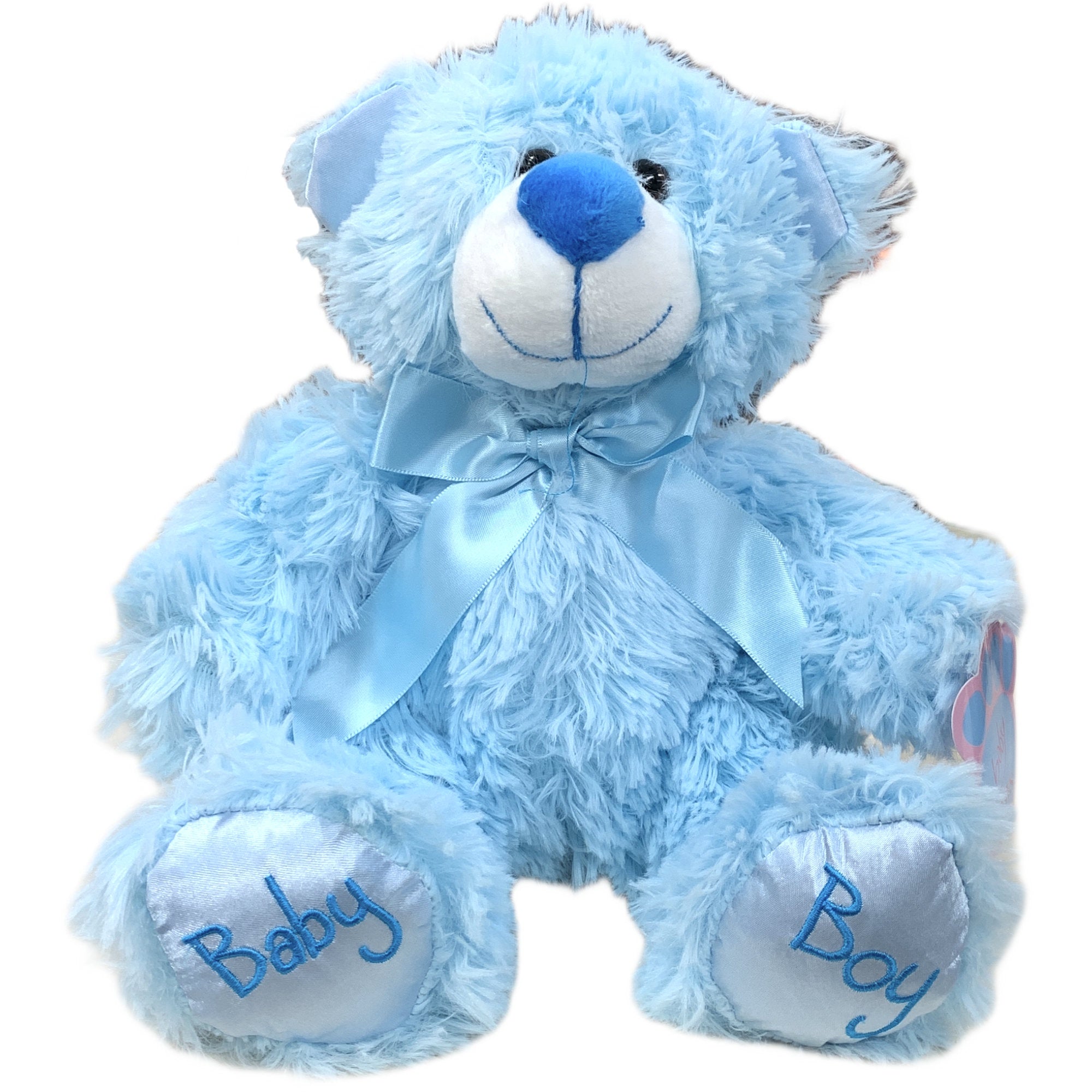Photo of Baby Bear Sitting Blue 20cm