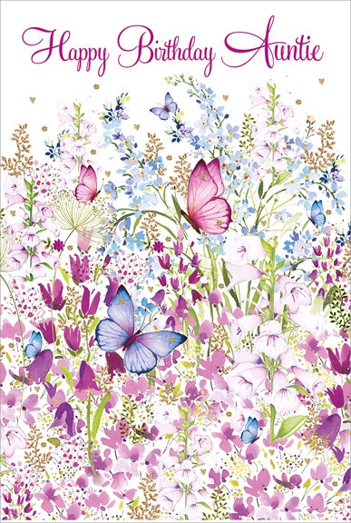 Auntie Birthday Cottage Garden