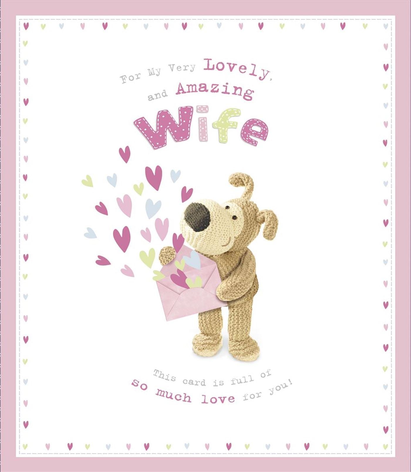 Photo of Birthday Wife Cute Greetings Card