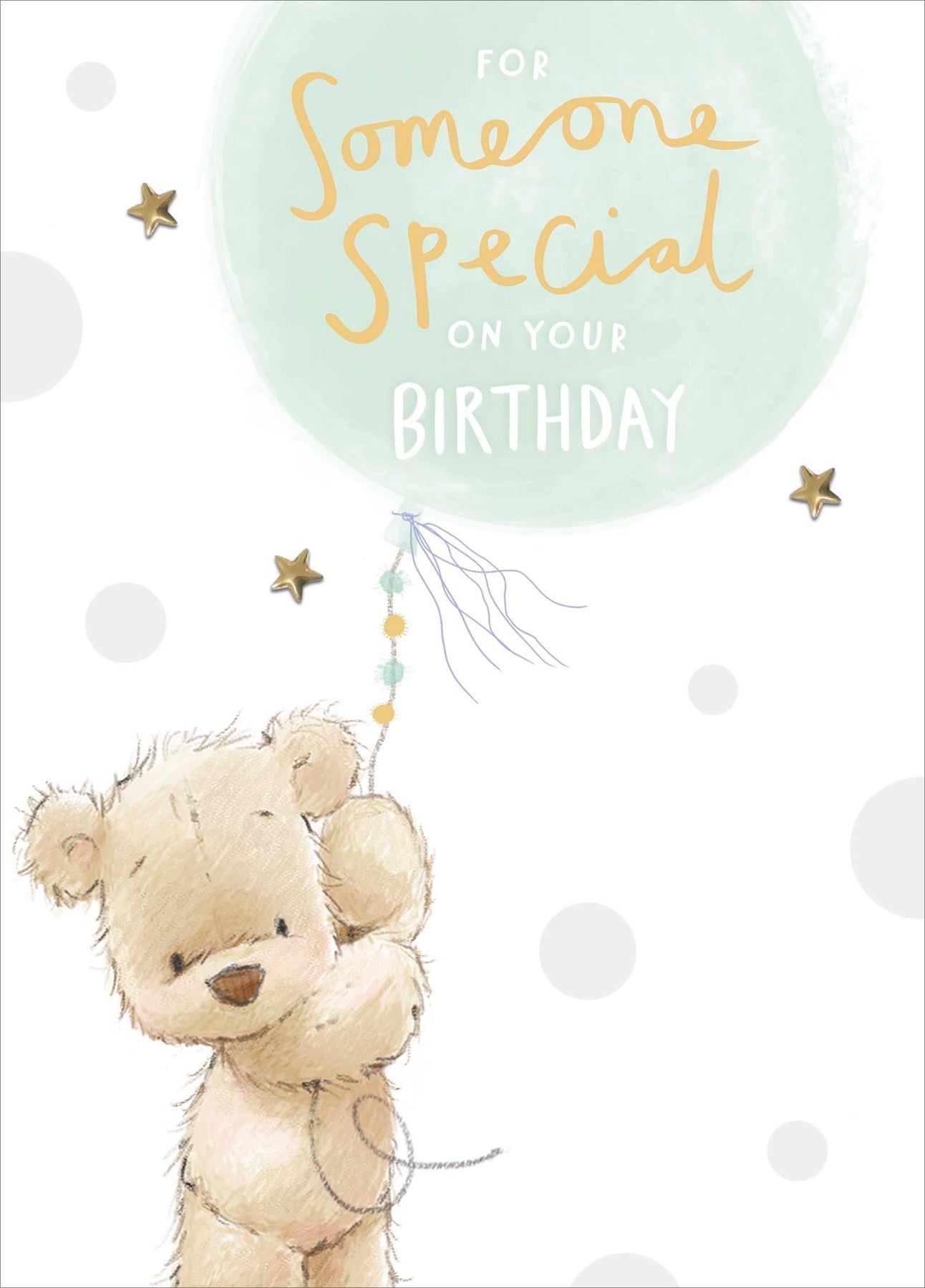 Someone Special Teddy & Balloon Card