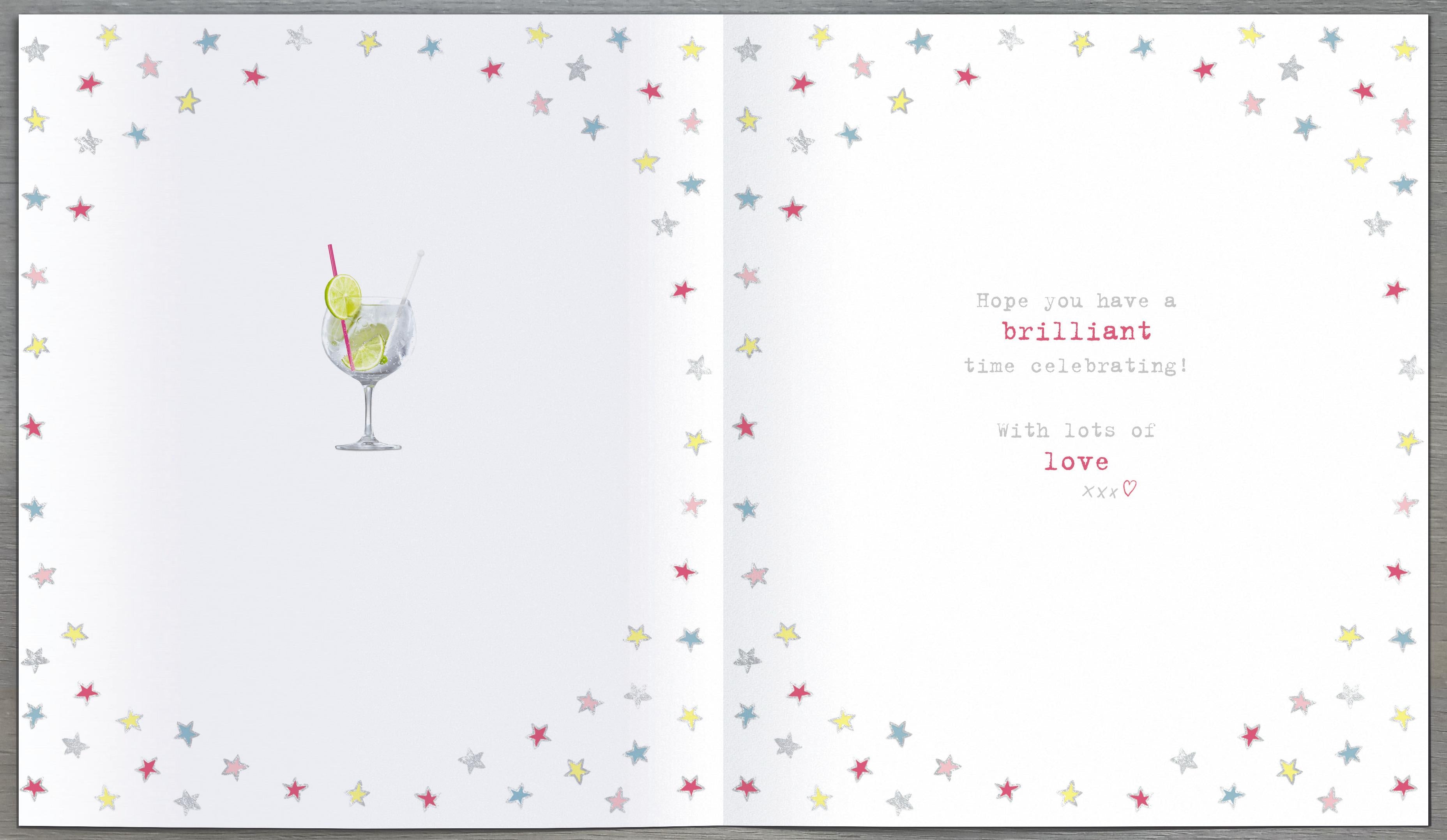 Inside of You're Thirty 30 Celebrate Birthday Greetings Card