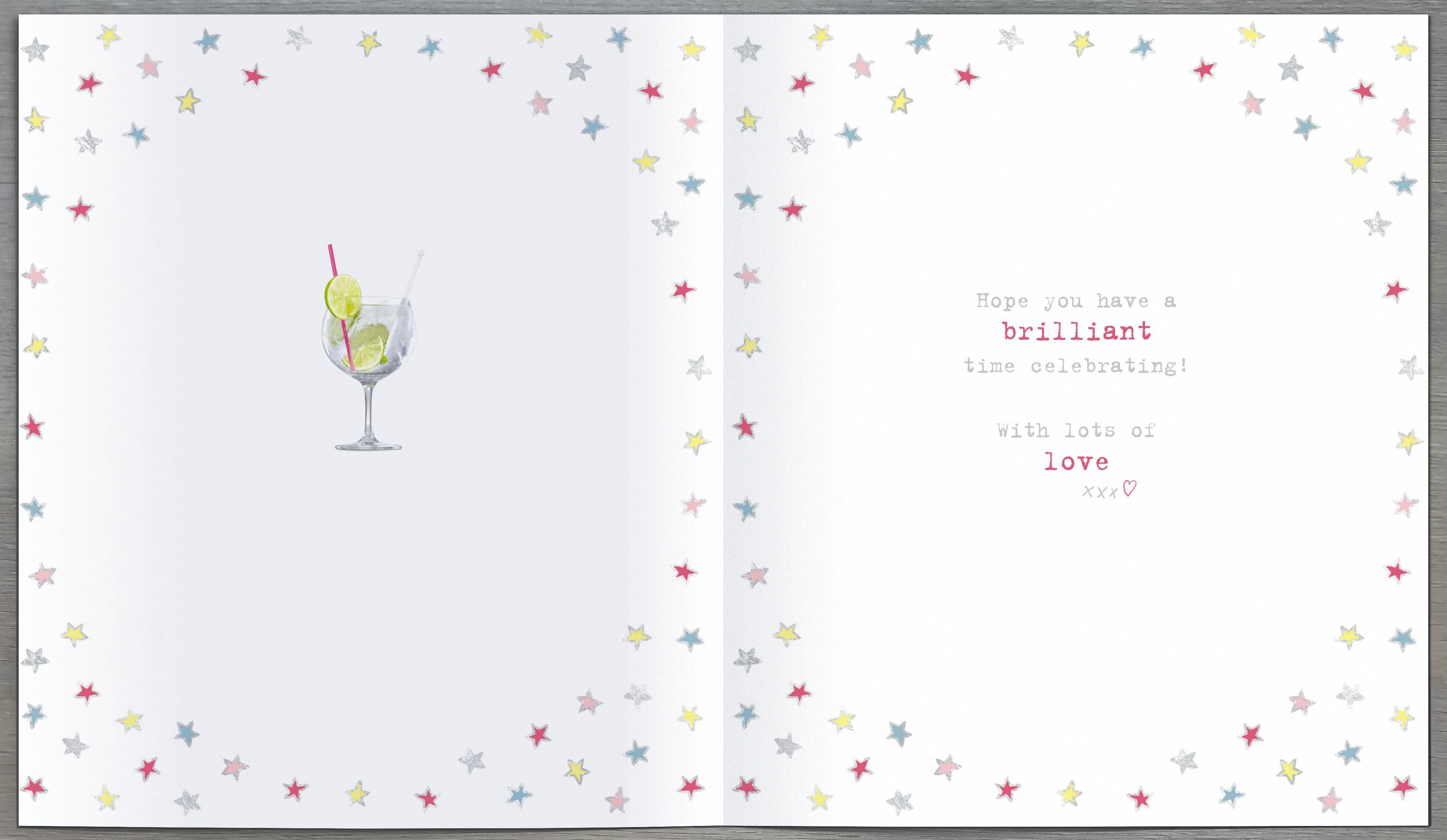 Inside of You're Thirty 30 Celebrate Birthday Greetings Card