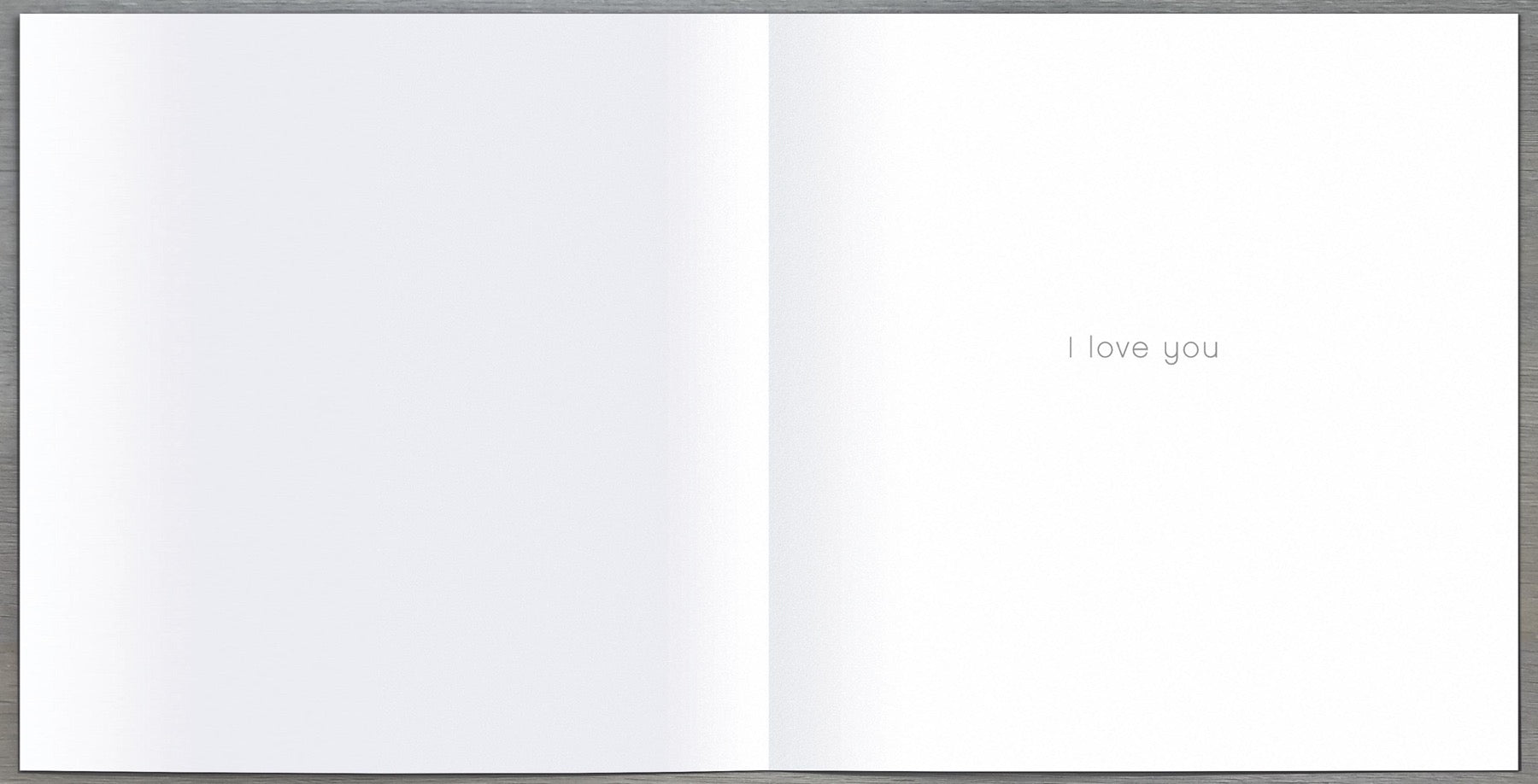 Inside of Anniversary Husband Eyes for You Card