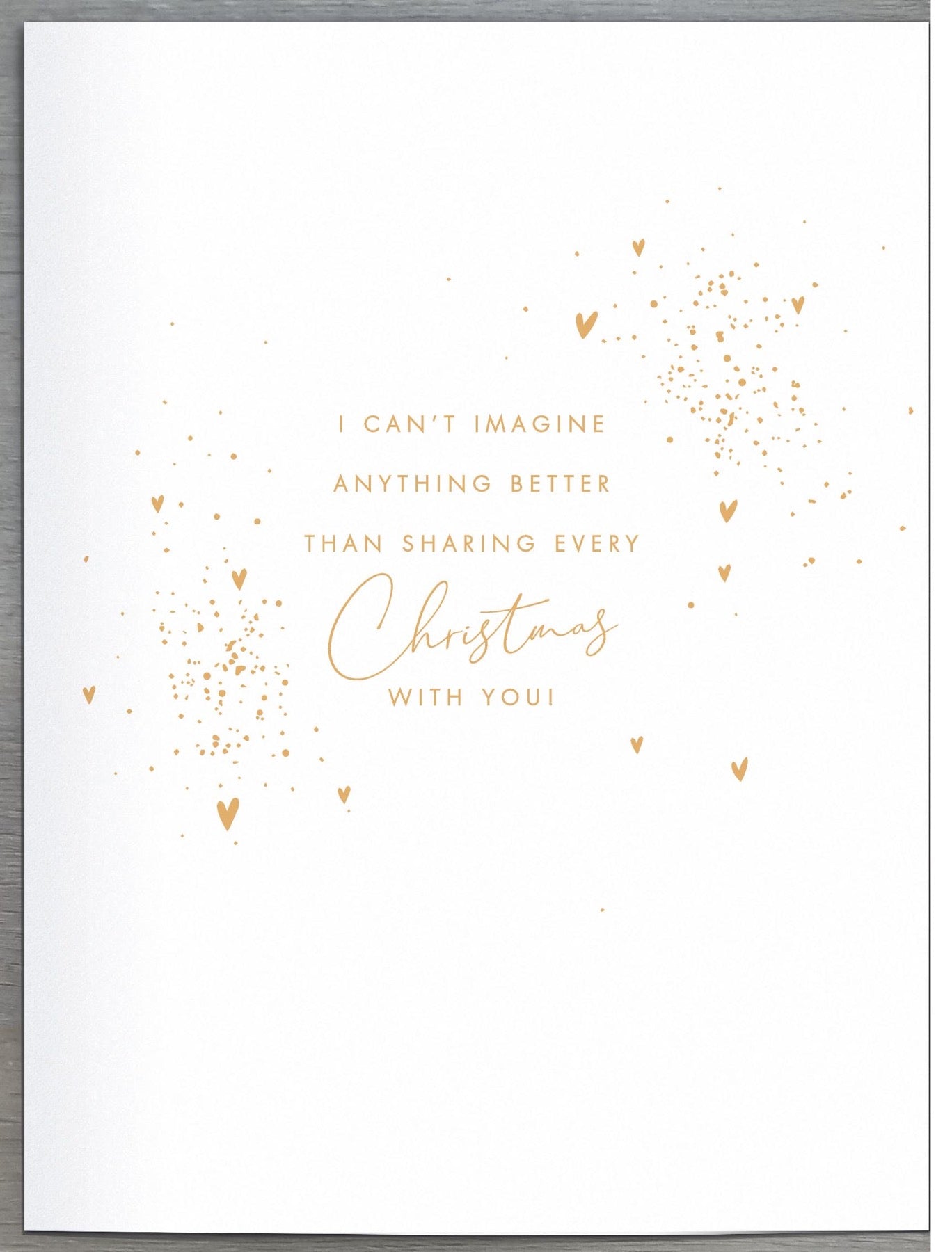 Inside of Wife 670630 Xmas Card