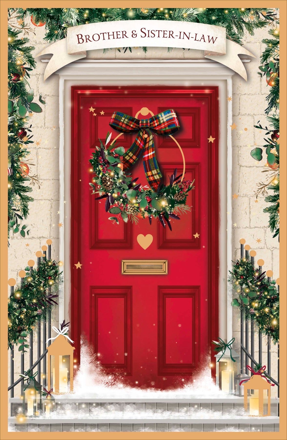 Brother & Sister In Law 645176 Xmas Card