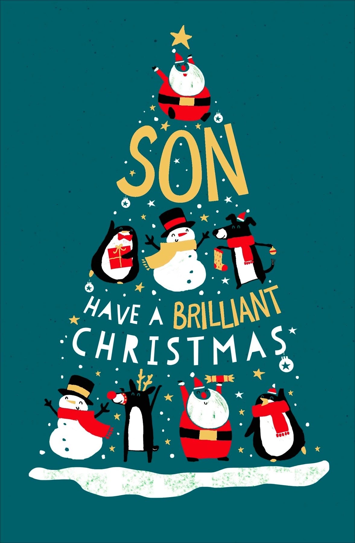 Son 648006 Xmas Card