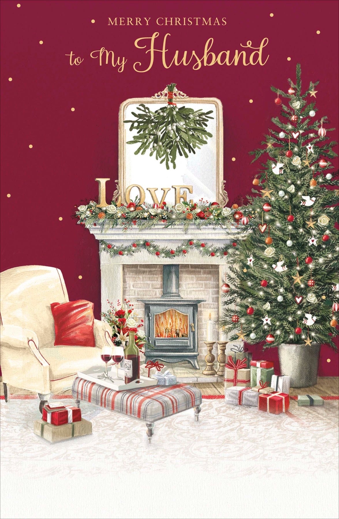 Husband 667255 Xmas Card