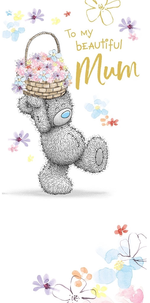 Mum Birthday Tatty Bear With Basket Card by Me to You