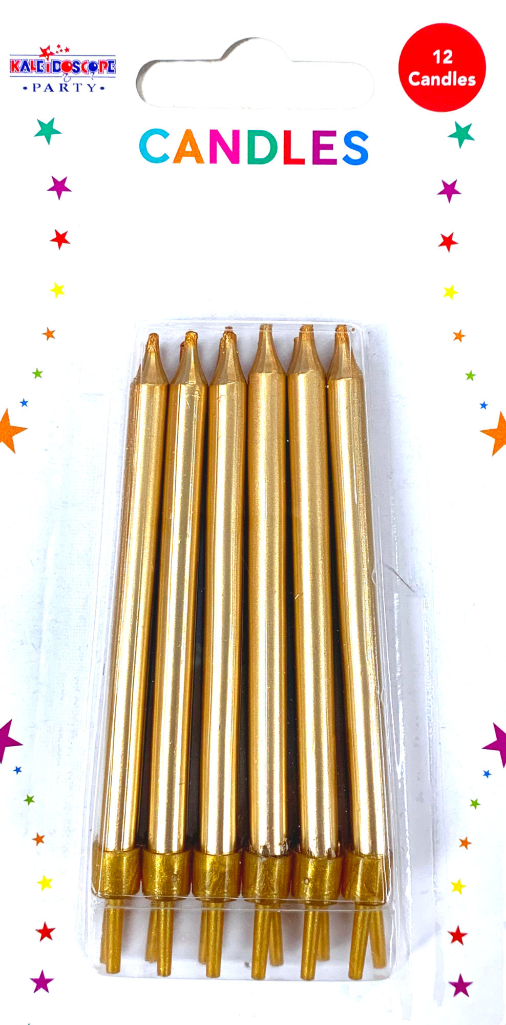 Photo of Party Cake Candles Straight Gold