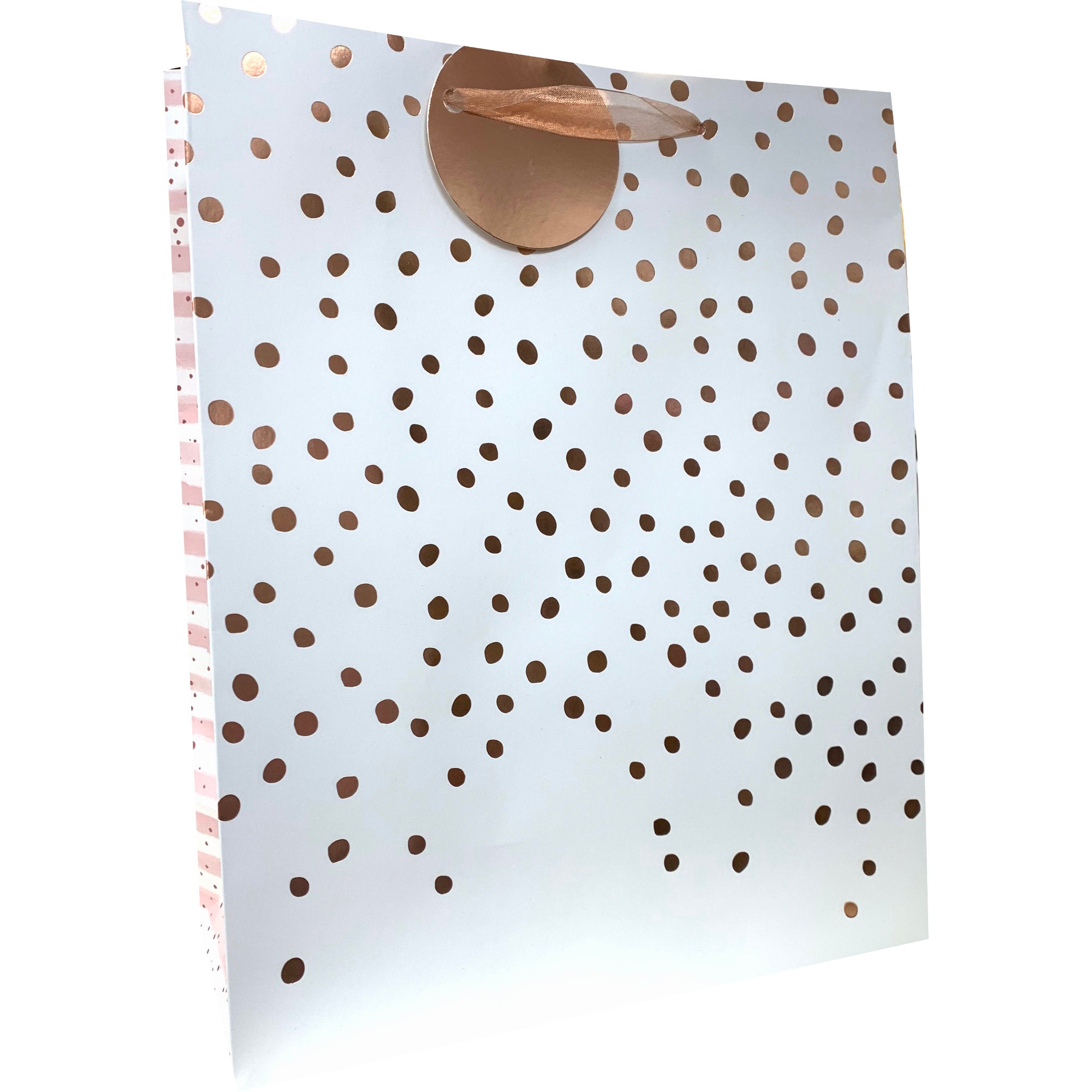 Rose Gold Dots Gift Bag GBL8327