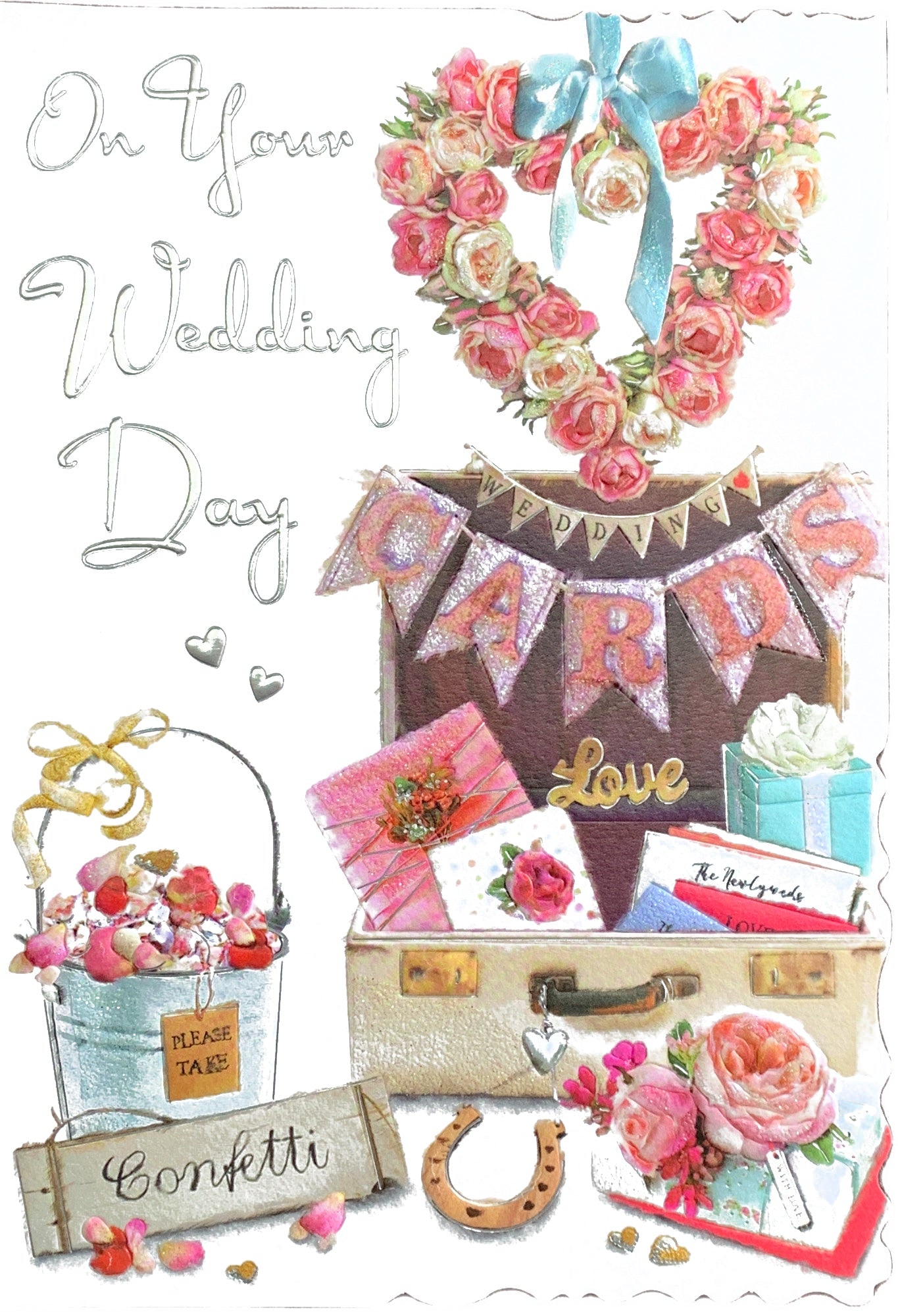 Front of Wedding Day Bond of Love Card