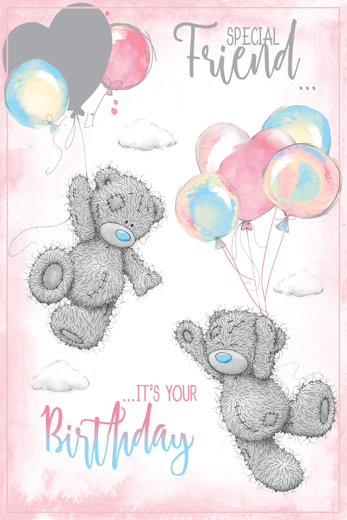 Photograph of Special Friend Birthday Teddies Greetings Card at Nicole's Shop
