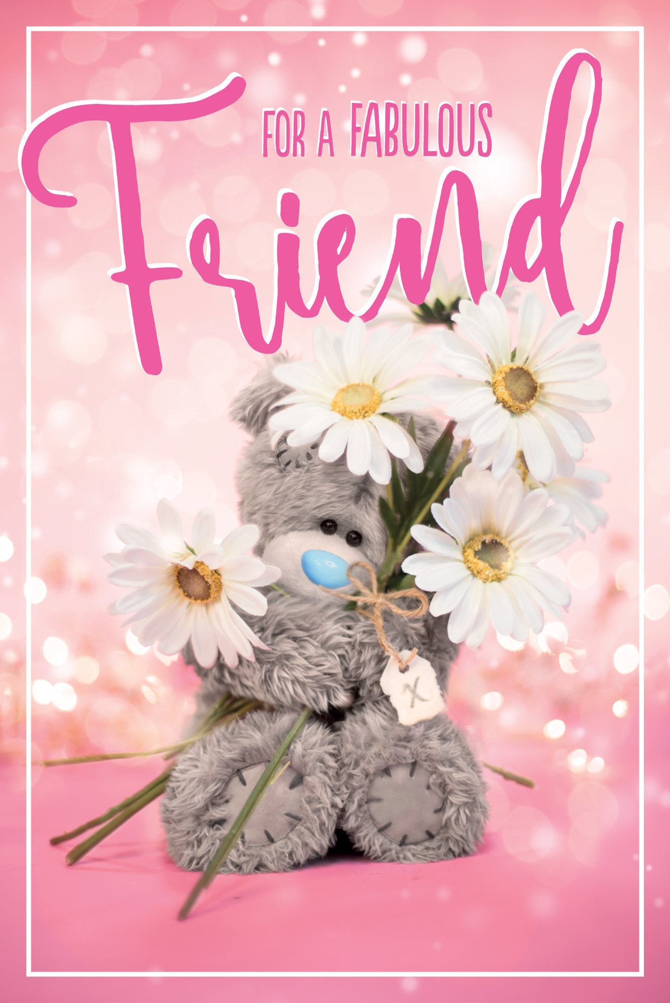 Photograph of Special Friend Birthday Teddy Greetings Card at Nicole's Shop