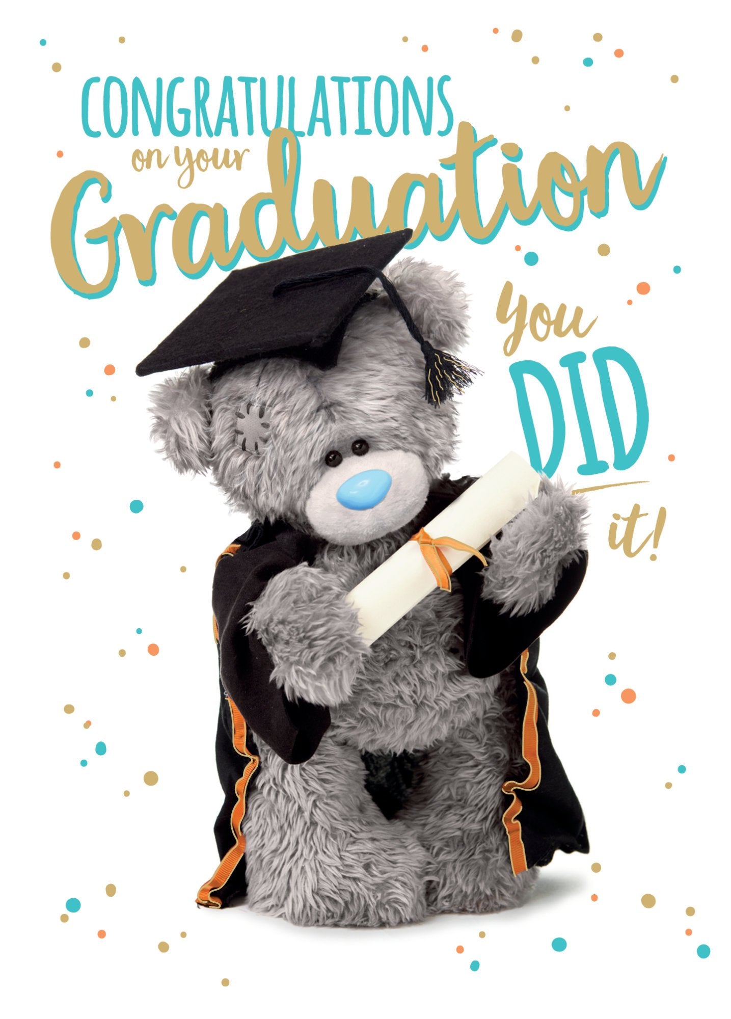 Photograph of Graduation You Did it Greetings Card at Nicole's Shop