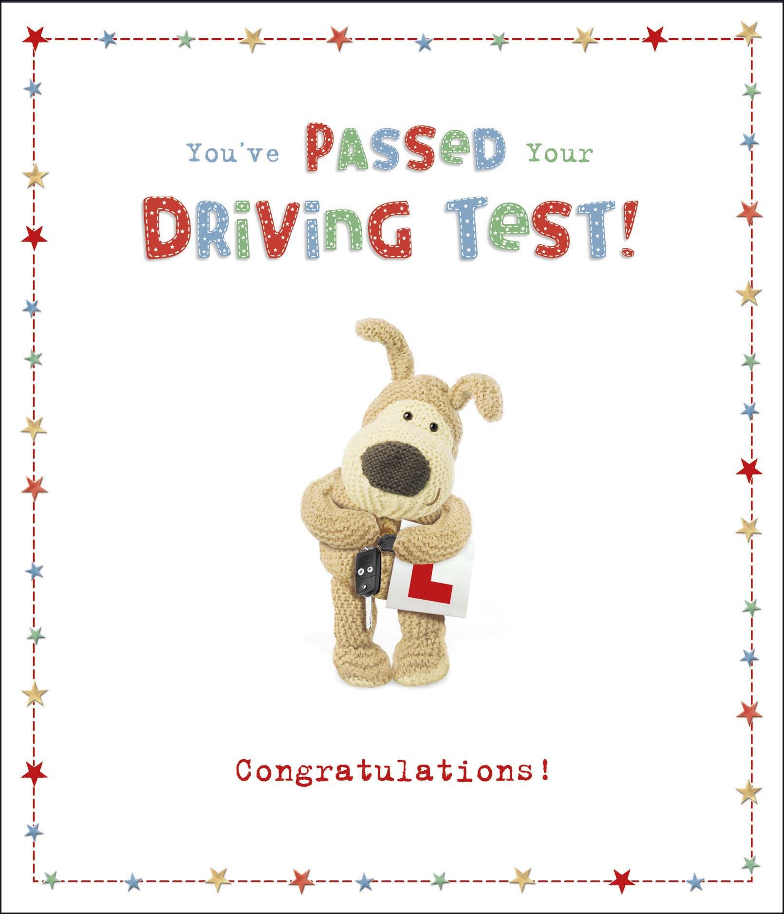 Front of Did It Passed Your Driving Test Greetings Card