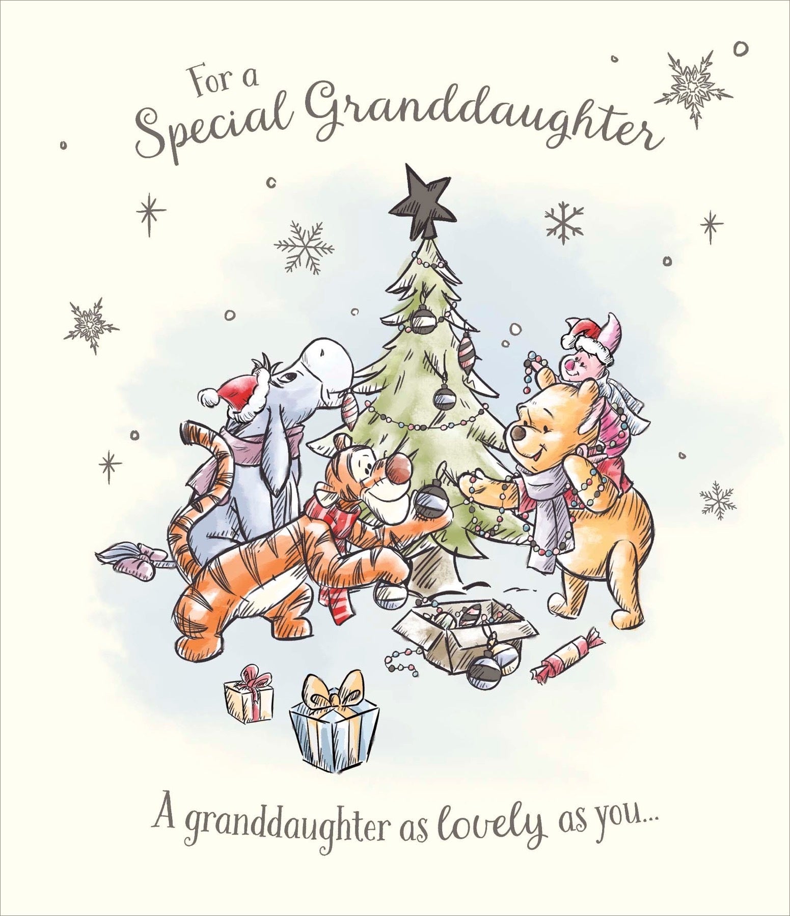 Granddaughter 669511 Xmas Card