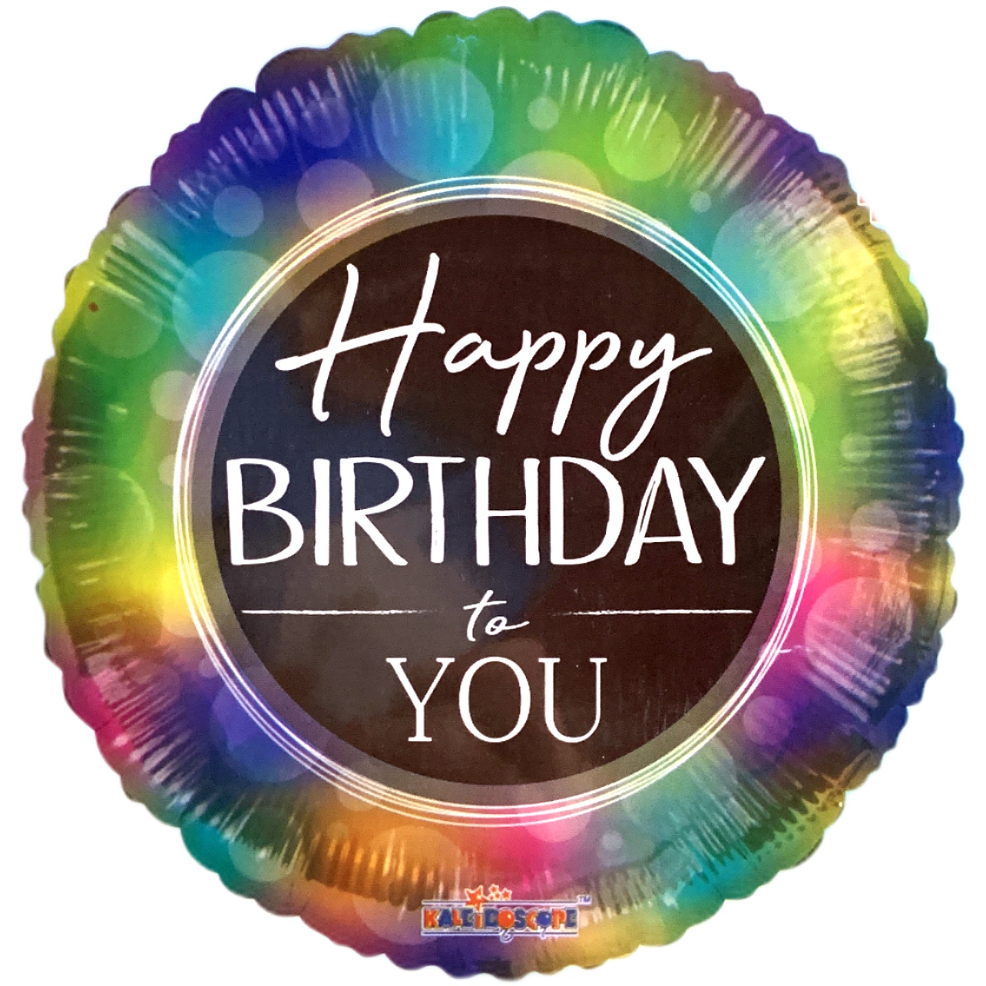 Happy Birthday To You Circles Balloon