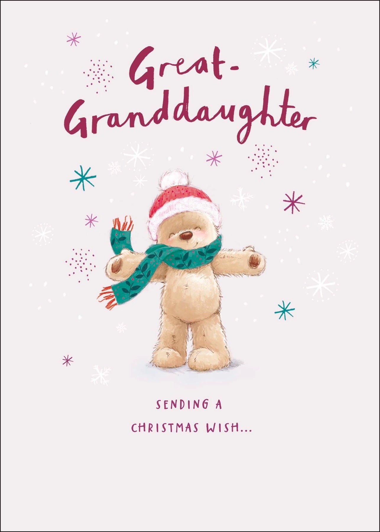Great Granddaughter 640361 Xmas Card
