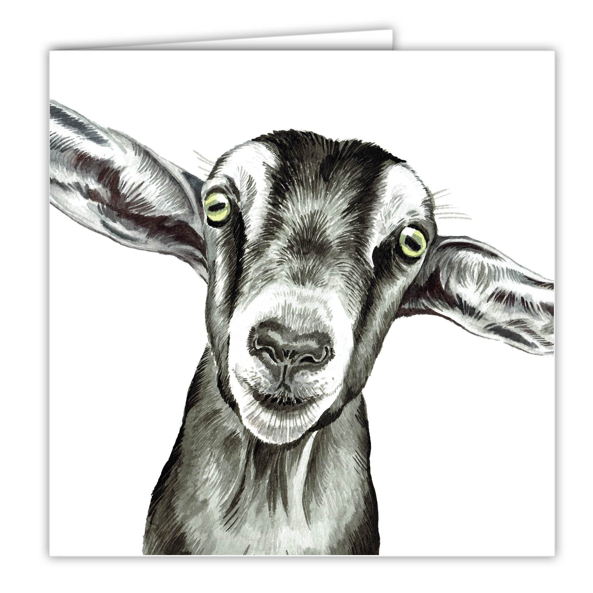 Goat Blank Card