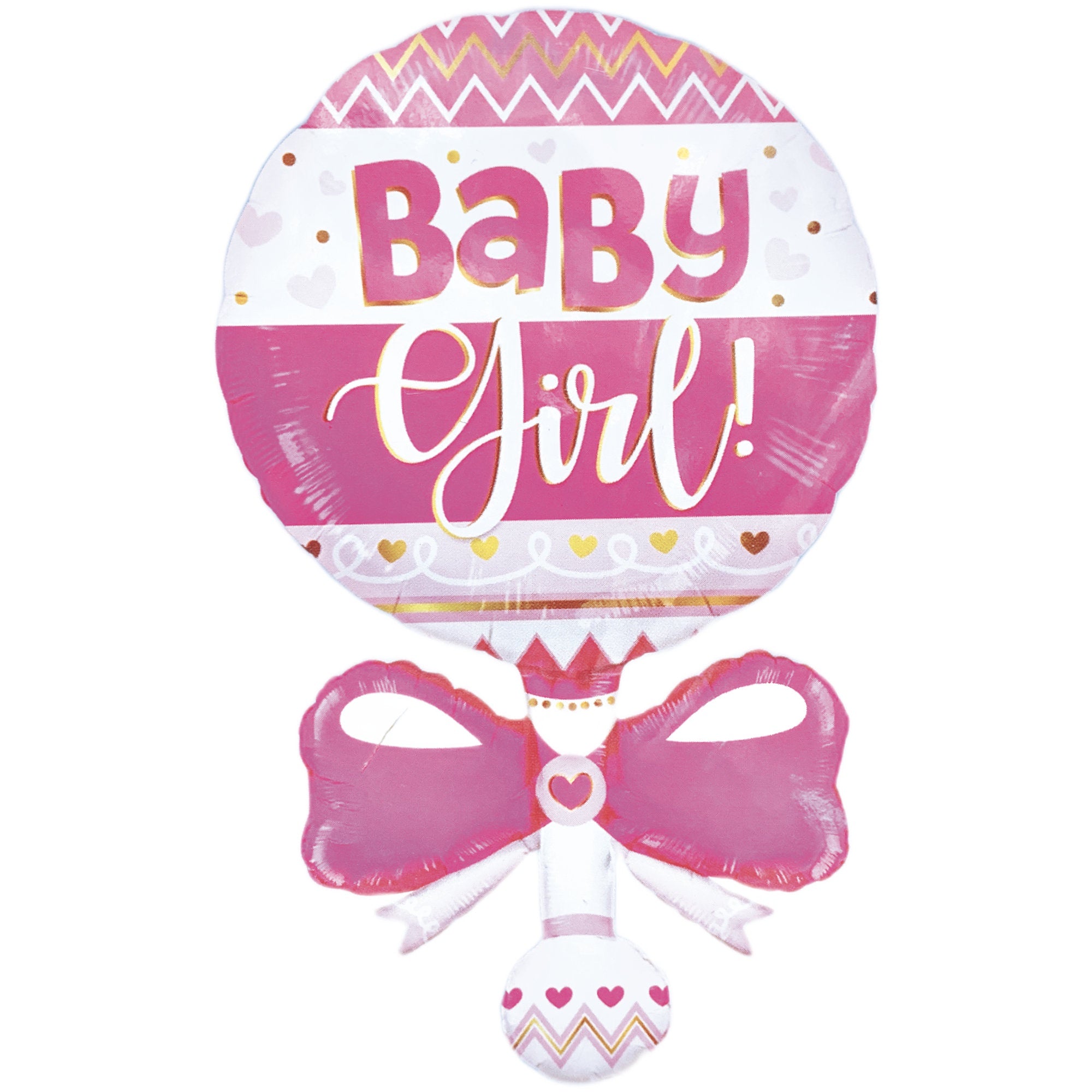 Photo of Baby Girl Rattle Super Shape Balloon