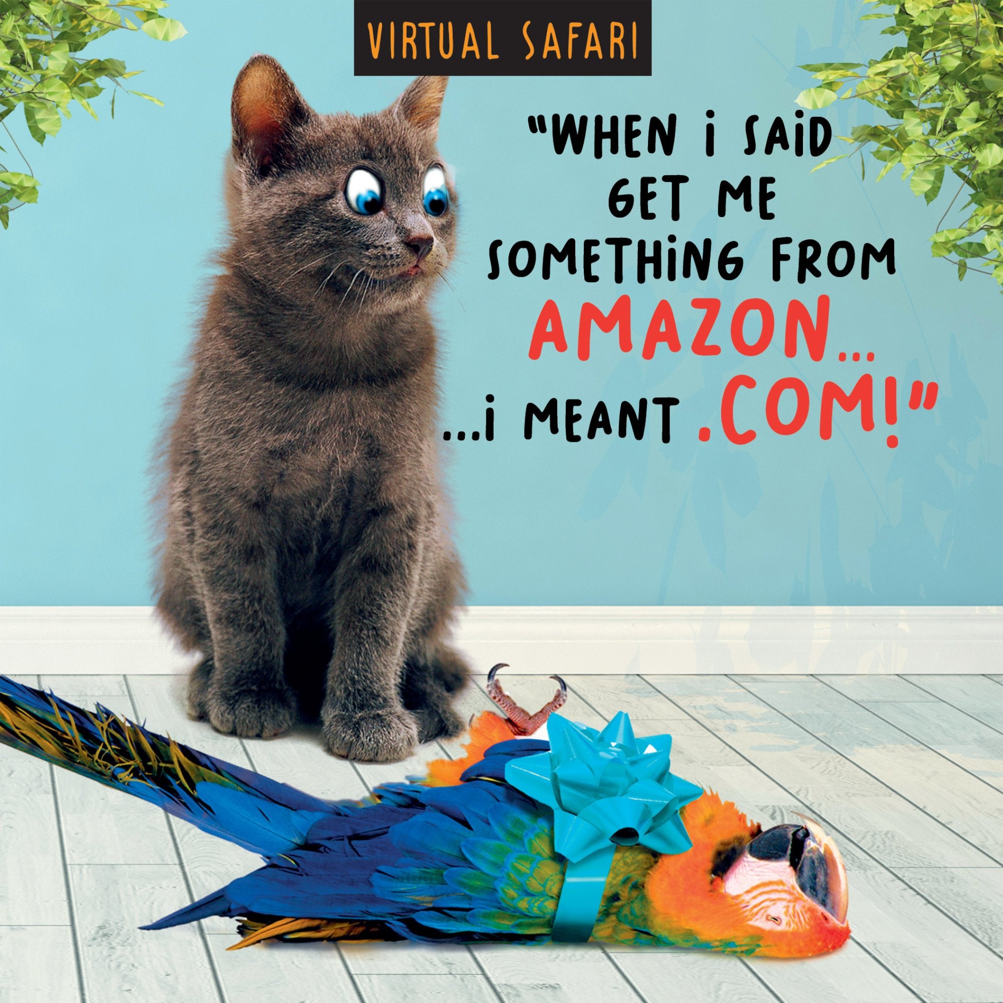 Photograph of Amazon Funny Birthday Greetings Card at Nicole's Shop