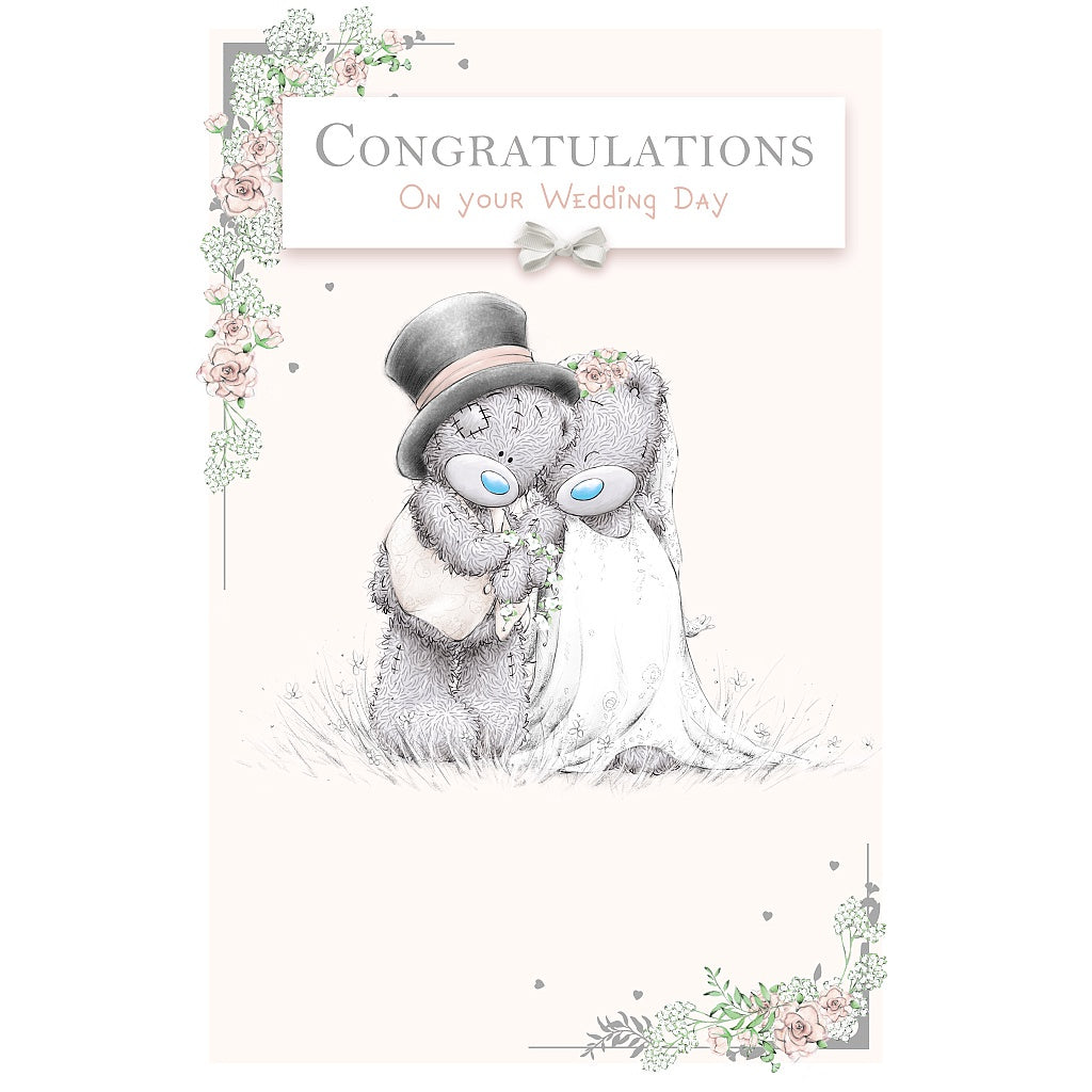 Wedding Day Congrats Tatty Bears Card
