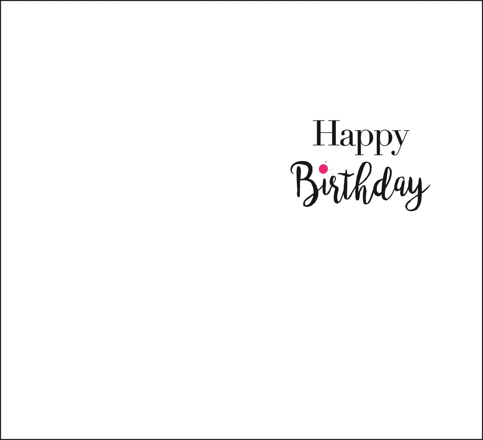 Inside of 30th Birthday Candles Greetings Card