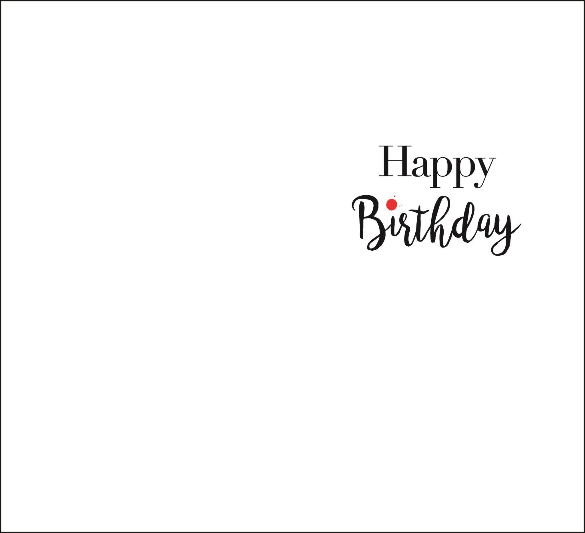 Inside of 30th Birthday Candles Greetings Card