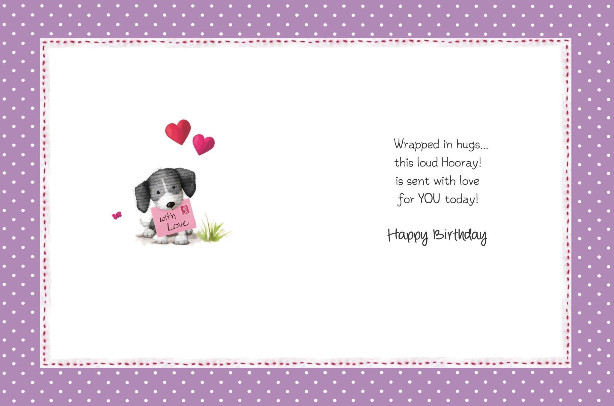 Inside of Great Grandma Cake Birthday Cute Greetings Card