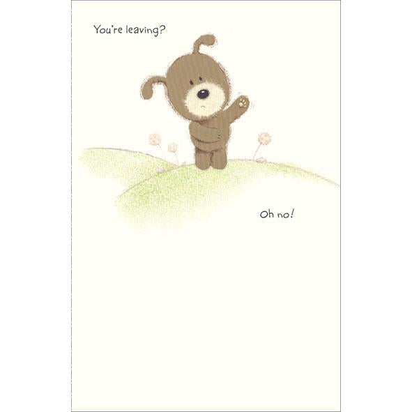 Photo of Sorry You're Leaving Cute Greetings Card