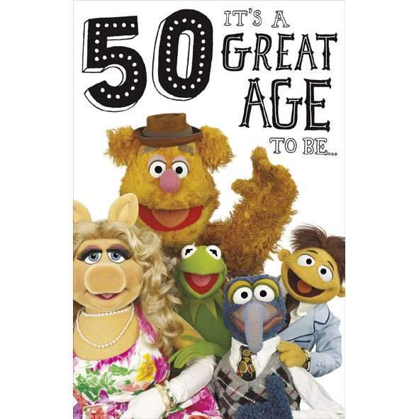 Photo of Birthday 50th Hum Greetings Card