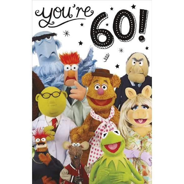 Photo of Birthday 60th Hum Greetings Card
