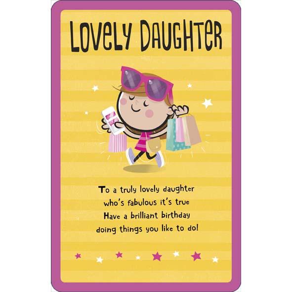Photo of Birthday Daughter Hum Greetings Card