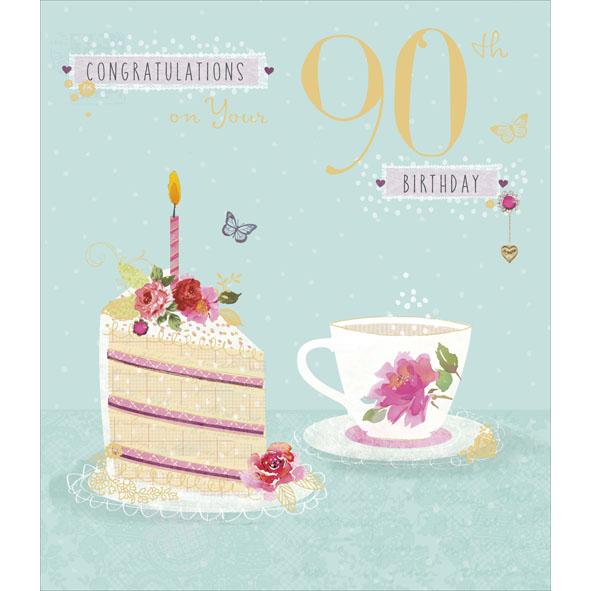 Photo of Birthday 90th Conv Greetings Card