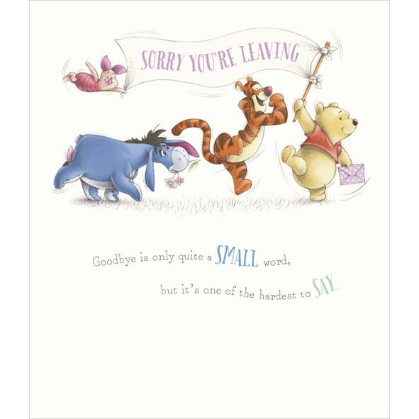 Photo of Sorry You're Leaving Cute Greetings Card