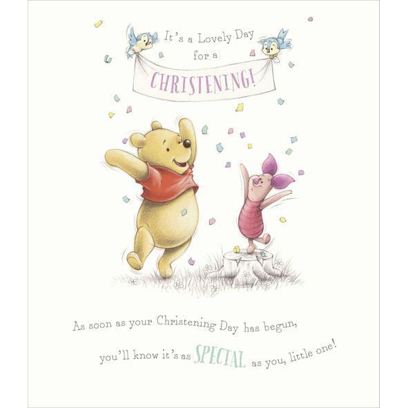 Photo of Christening Cute Greetings Card