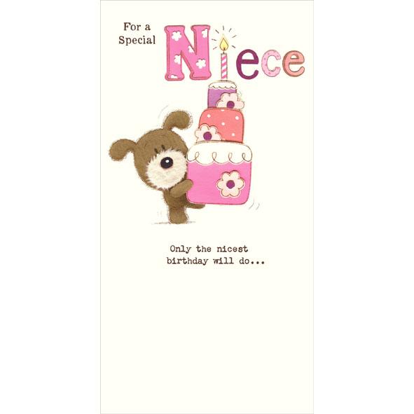 Photo of Birthday Niece Cute Greetings Card
