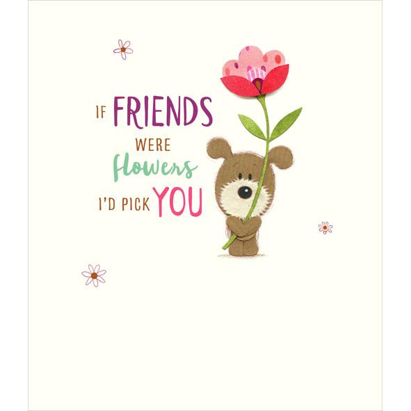 Photo of Birthday Friend Cute Greetings Card