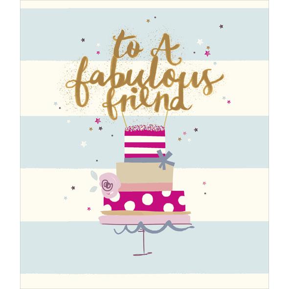 Photo of Birthday Friend Conv Greetings Card