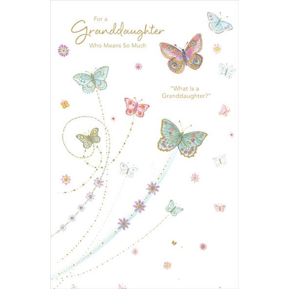 Photo of Birthday Granddaughter Conv Greetings Card