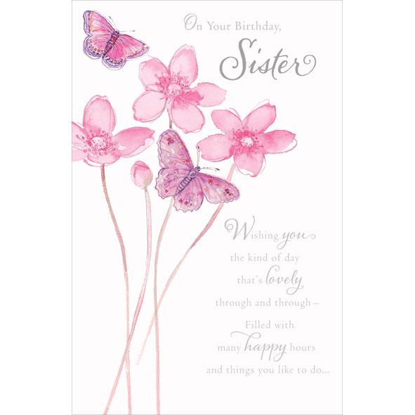 Photo of Birthday Sister Conv Greetings Card