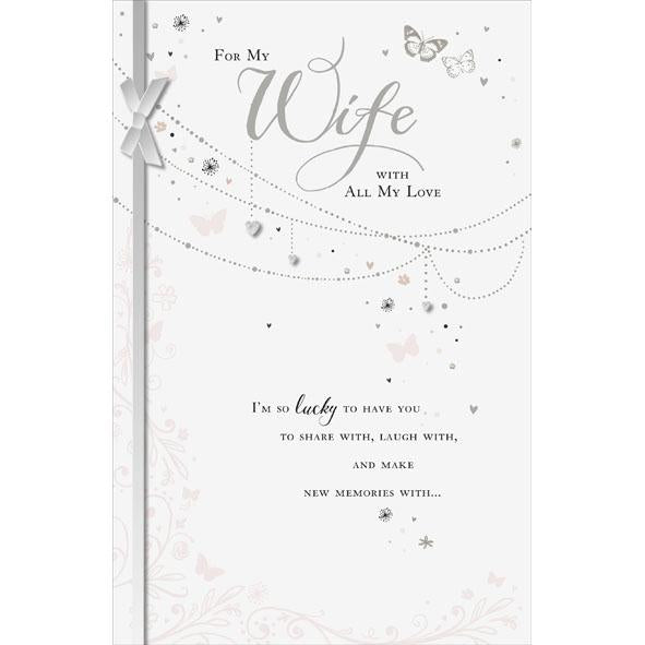 Photo of Birthday Wife Conv Greetings Card