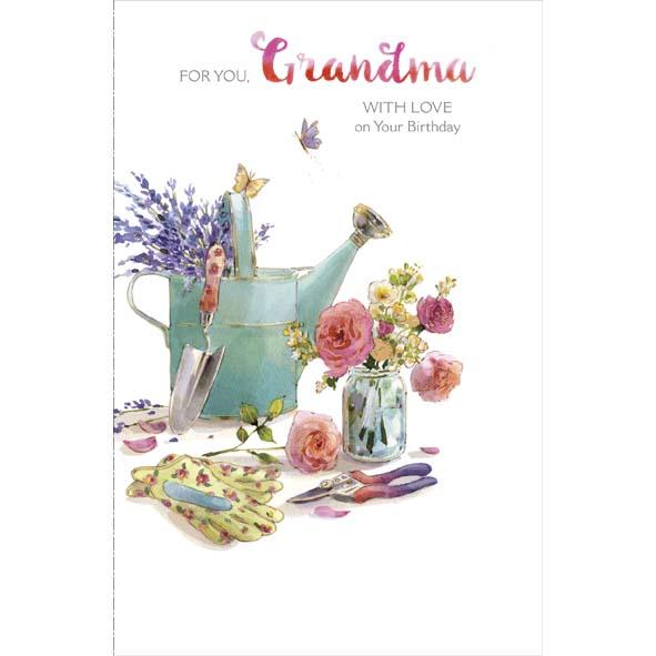 Photo of Birthday Grandma Conv Greetings Card
