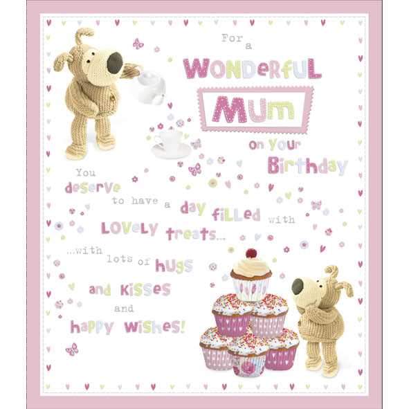 Photo of Birthday Mum Cute Greetings Card