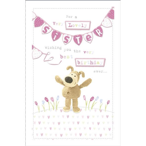 Photo of Birthday Sister Cute Greetings Card