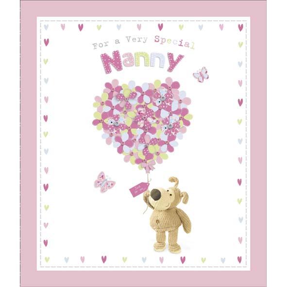 Photo of Birthday Nanny Cute Greetings Card