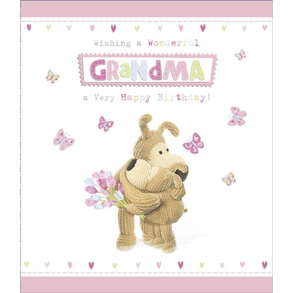 Photo of Birthday Grandma Cute Greetings Card